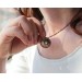 SteamPunk labradorite necklace 