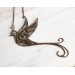 SteamPunk bird necklace   