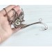 SteamPunk bird necklace   
