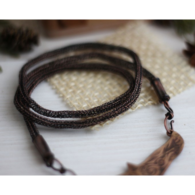 Raven necklace