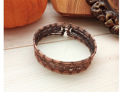 Copper cuff bracelet