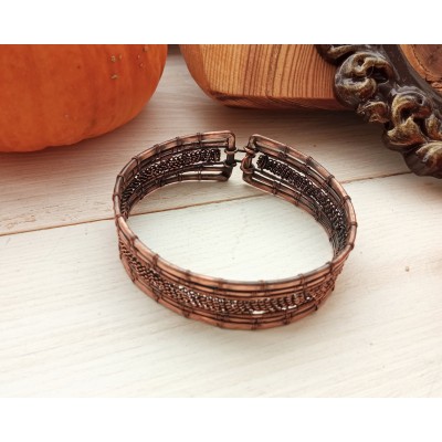 Copper cuff bracelet