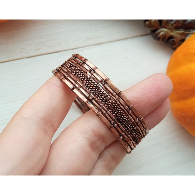 Copper cuff bracelet