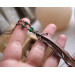 Copper feather gemstone necklace