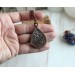 Filigree dendrite agate necklace